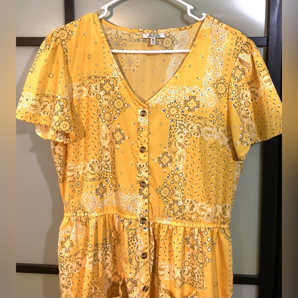 MPH Collection dress with pockets. Size XL